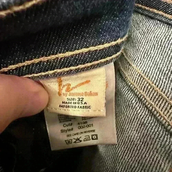 Citizens of Humanity Wide Leg Ingrid Stretch Low Rise Denim Jeans - Size 32 - Picture 5 of 10